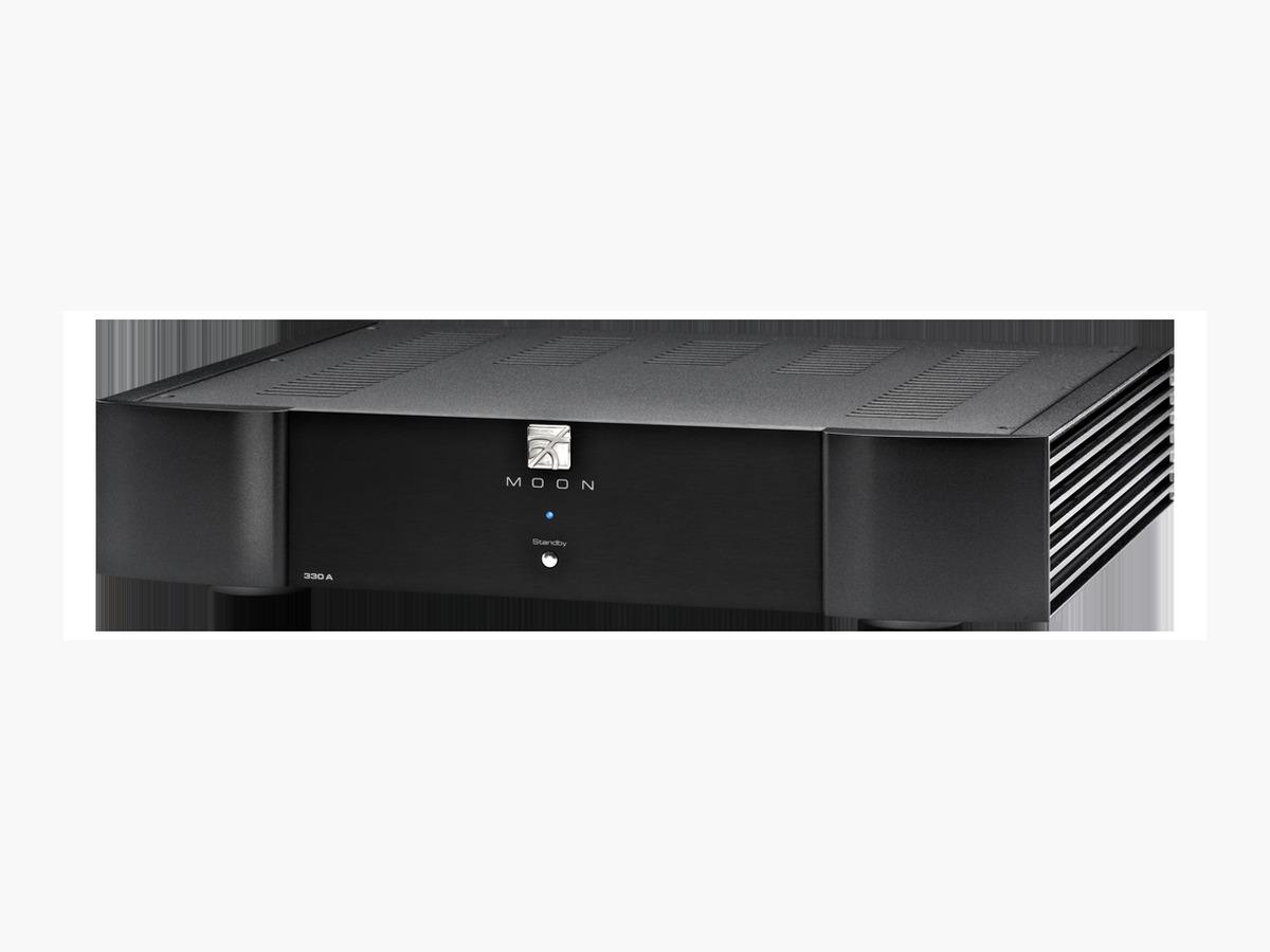 MOON 330A Power Amplifier: Immersive Audio Excellence Black - MOON