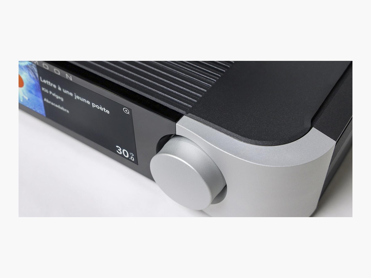 MOON 371BKSIL Network Player/Amp with MDCA Technology - MOON