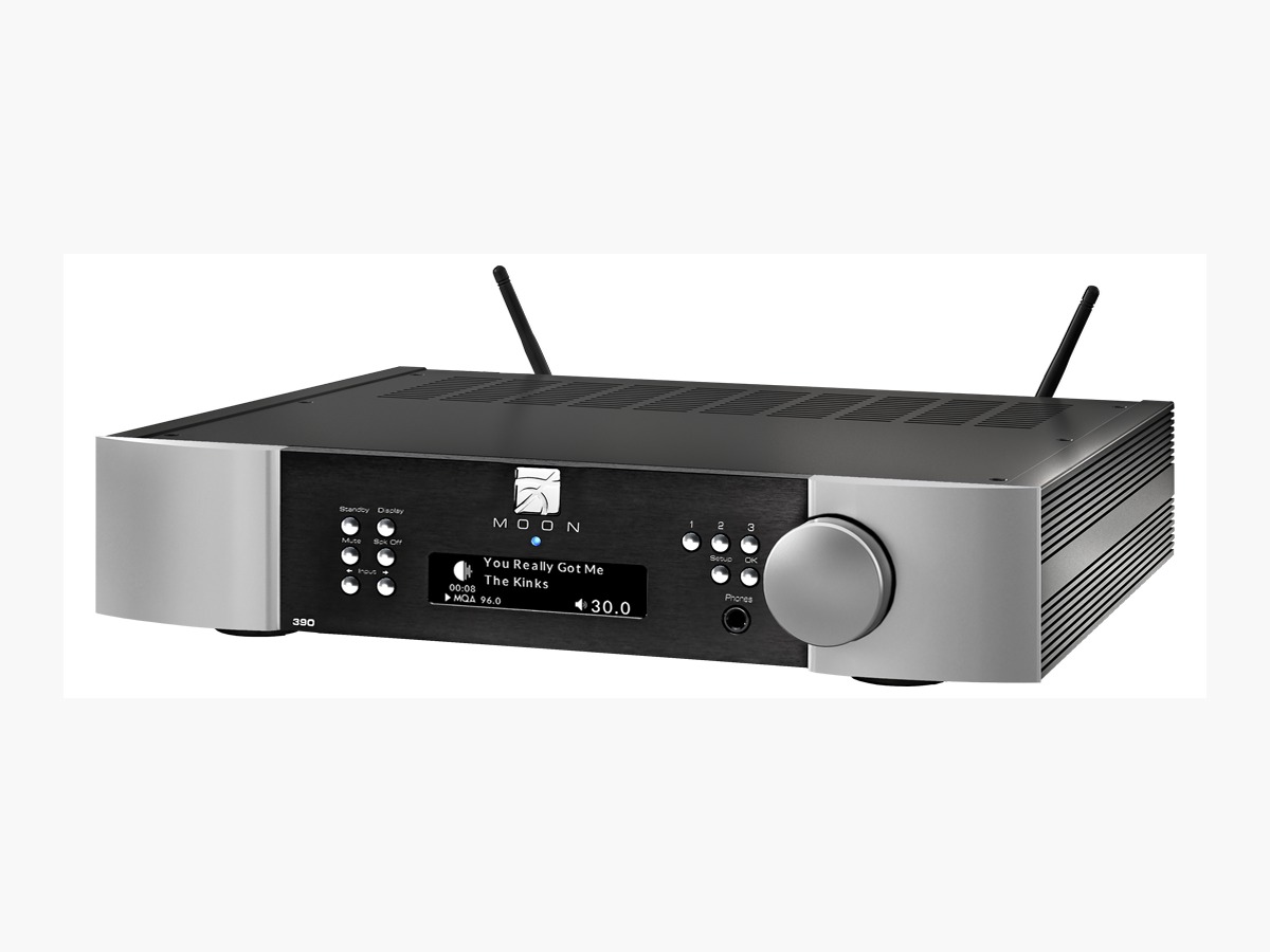MOON 390 Network Player/Preamplifier with High-End Streaming - MOON