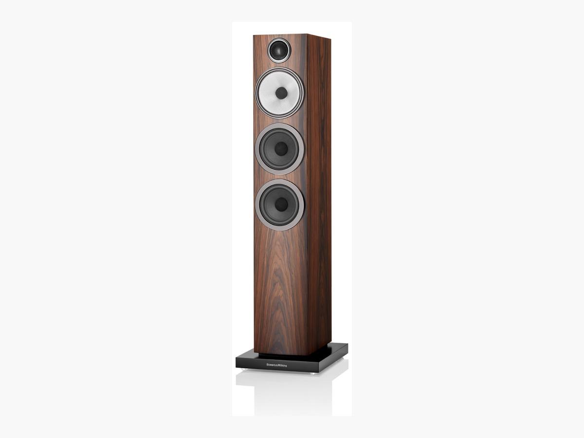 Bowers & Wilkins 703 S3 Floor-Standing Speakers - Elevated Sound Experience Mocha - BOWERS & WILKINS