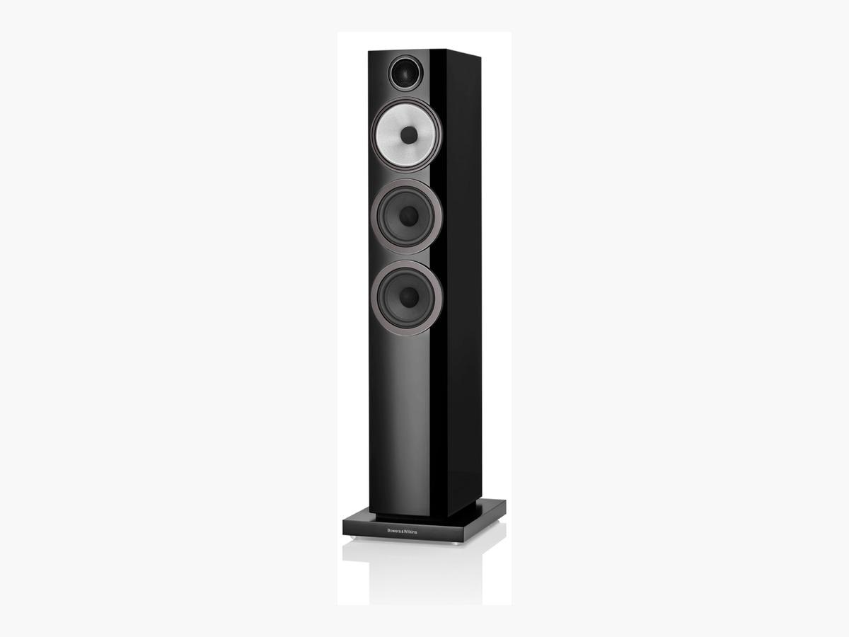 Bowers & Wilkins 704 S3 Floor Standing Speakers — Premium Sound Experience Gloss Black - BOWERS & WILKINS
