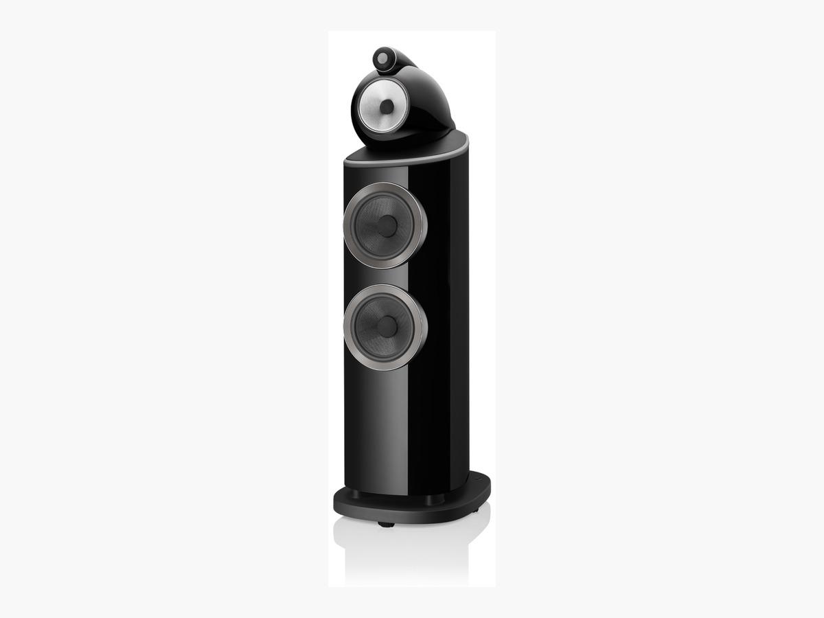 Bowers & Wilkins 803D4 Tower Speaker Gloss Black | MODIA Luxury Sound - BW 800