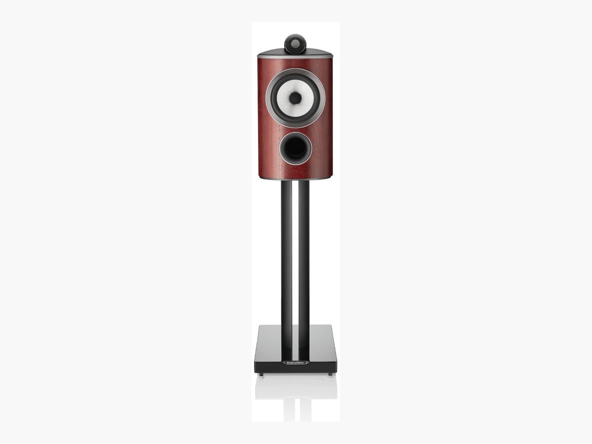 Bowers & Wilkins 805D4S Bookshelf Speakers: Diamond Elegance Rosenut - BW 800