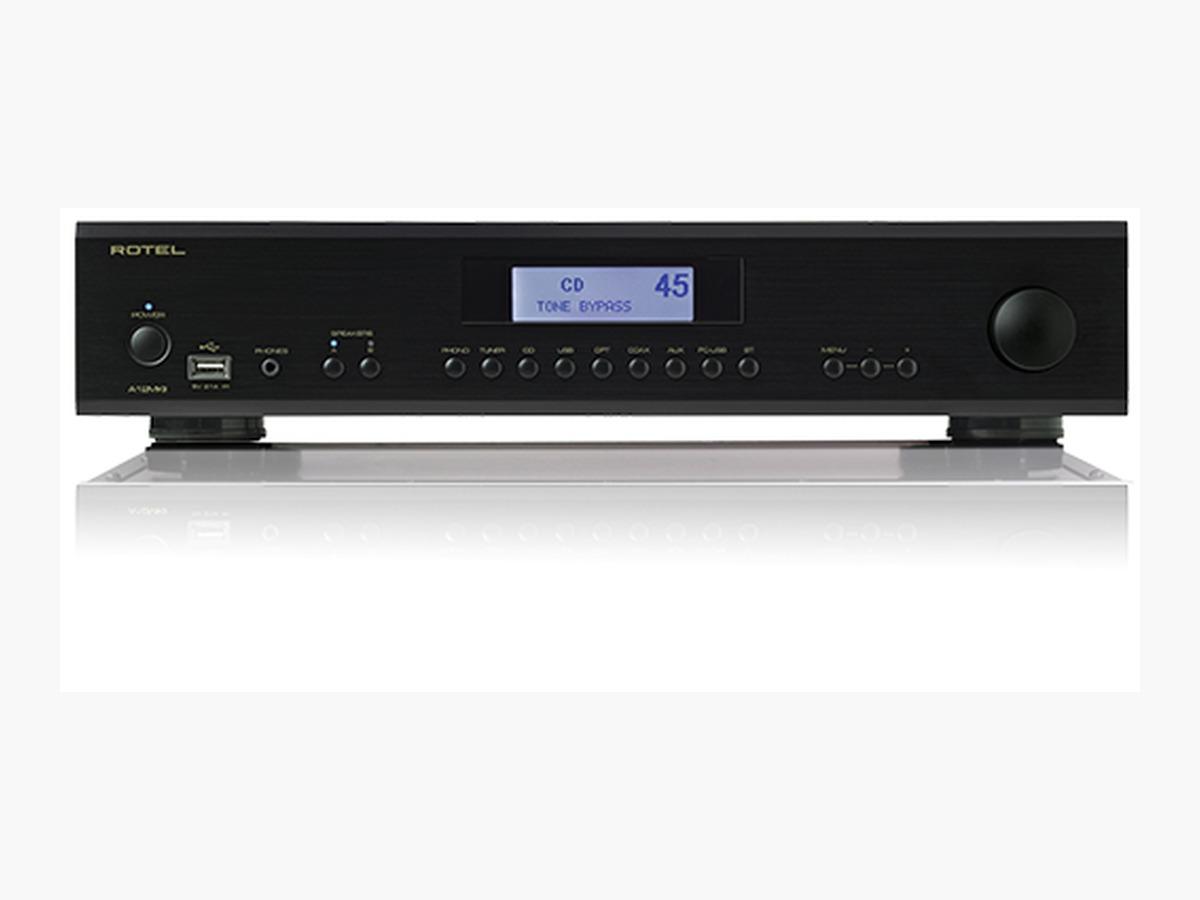 Rotel A12MKII Integrated Amplifier with Class AB Power and Wireless aptX™ Bluetooth Black - ROTEL