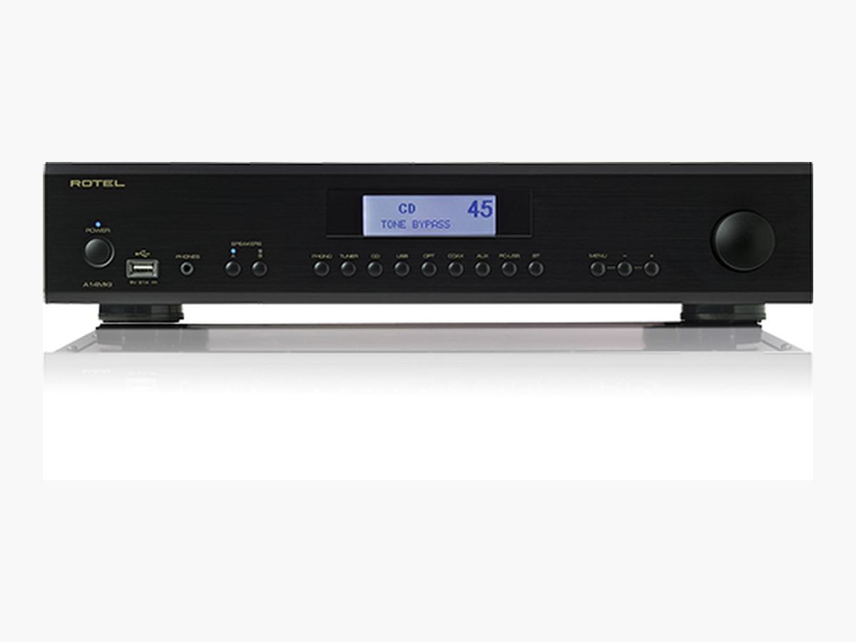 Rotel A14MKII Stereo Integrated Amplifier — Class AB Powerhouse Black - ROTEL