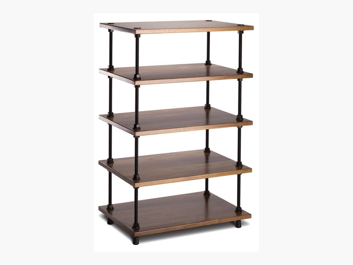 Salamander Designs Archetype A5 Audio Rack - Timeless Elegance Walnut - SALAMANDER DESIG