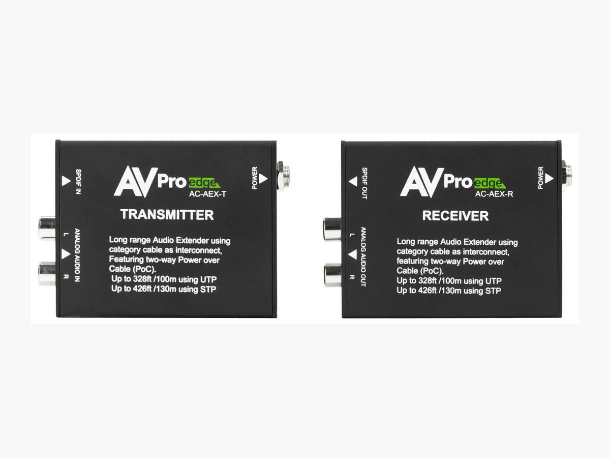 AVPRO EDGE ACAEXKIT 100M Uncompressed Audio Extender for SmartTVs - AVPRO EDGE