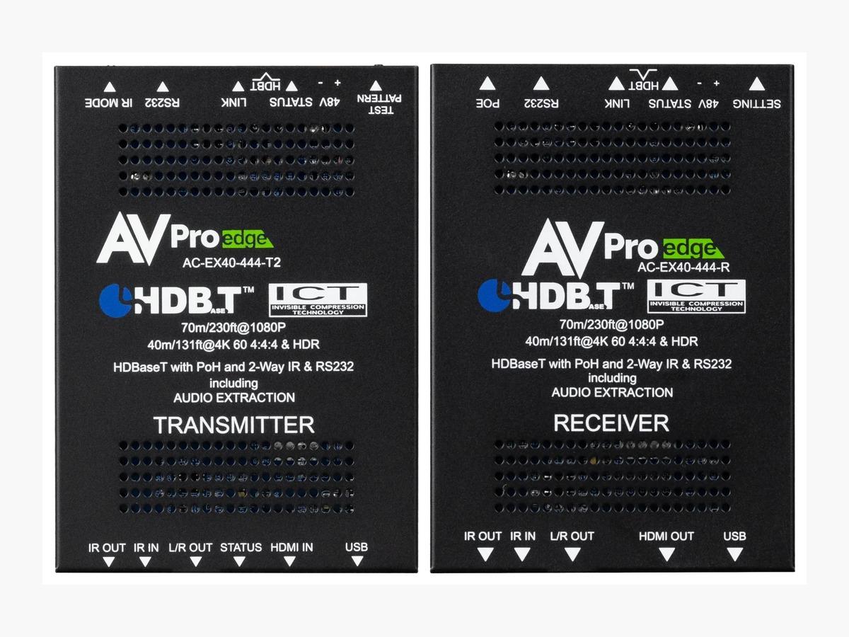 AVPRO EDGE ACEX40444KIT — 40M 18Gbps HDBaseT Extender with Superior HDR Support - AVPRO EDGE