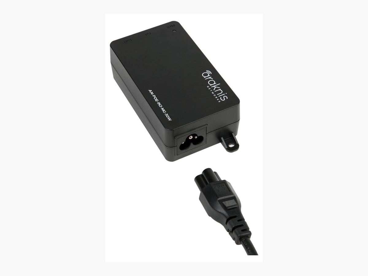 Araknis AN-POE-INJ-MG-30 PoE+ Injector with 2.5Gbps Speed Walnut - ARAKNIS
