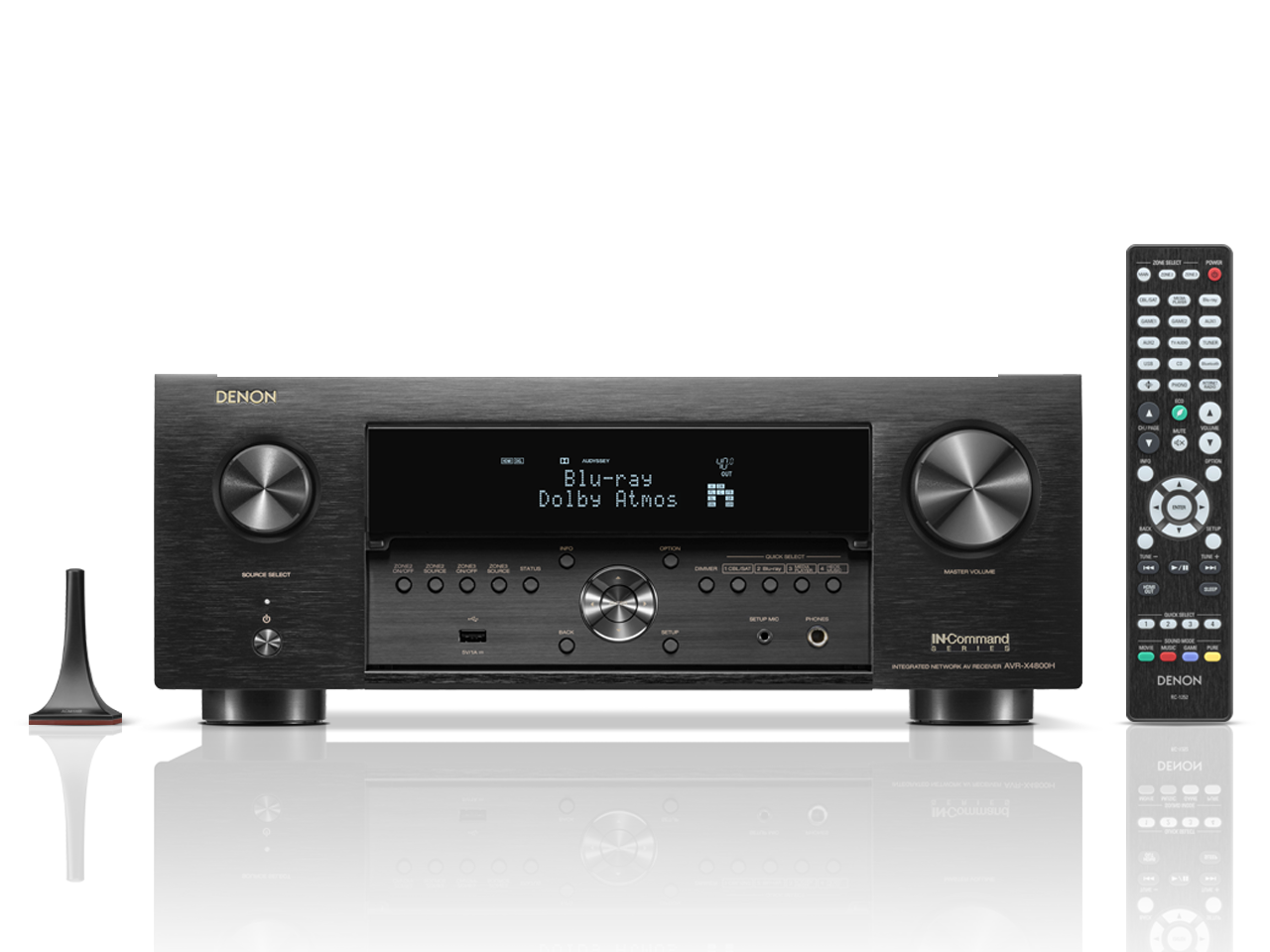 DENON AVRX4800H Receiver: Immersive High-Performance Audio - DENON