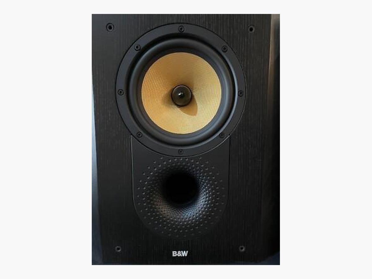 Bowers & Wilkins SCM1 On-Wall Speaker - Acoustic Precision Black - BOWERS & WILKINS