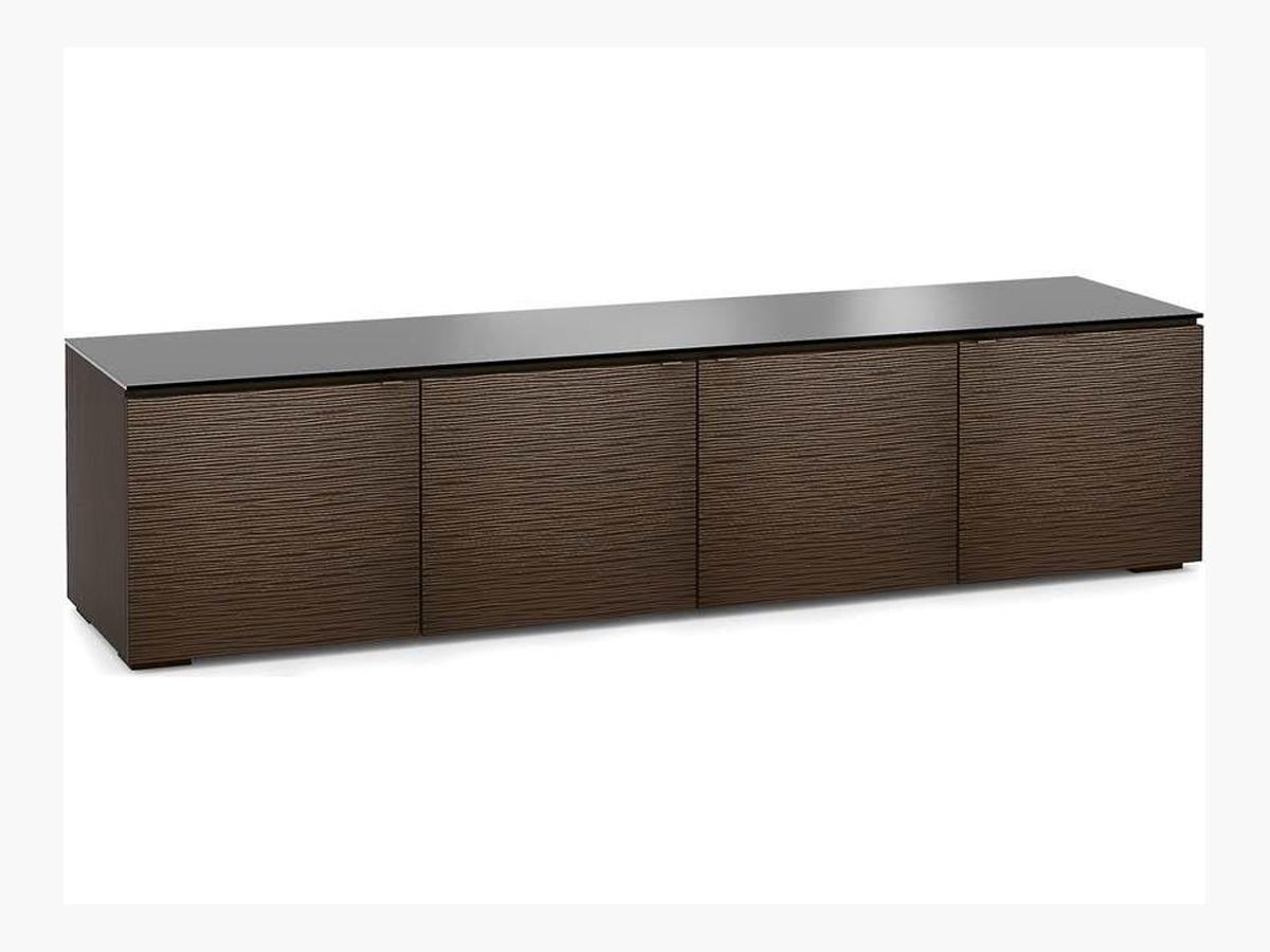 Salamander Designs Berlin 247 A/V Credenza Chameleon Series Textured Wenge : Premium AV Credenza for Luxury Living - SALAMANDER DESIG
