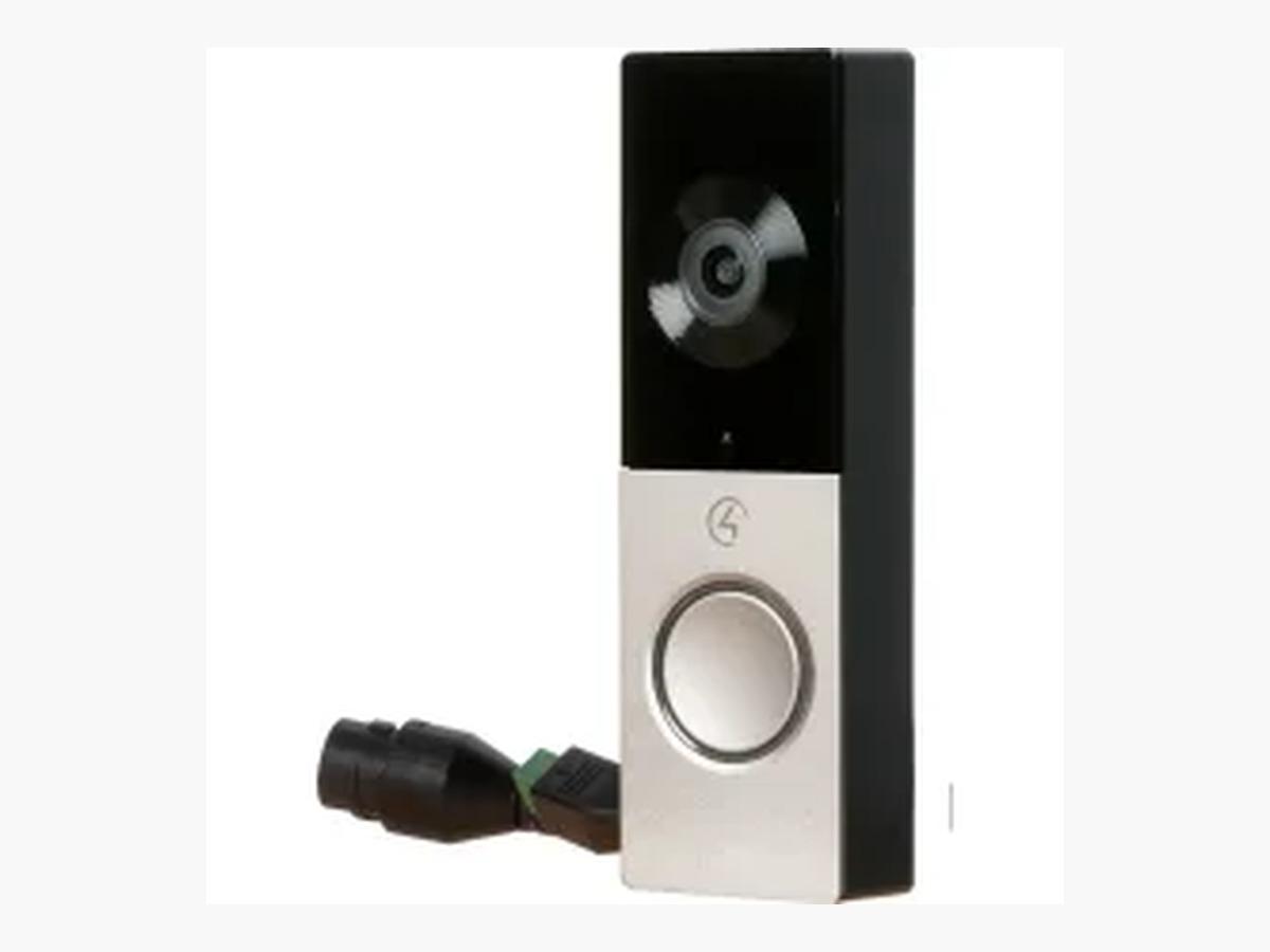 Control4 Chime PoE Video Doorbell - Peace of Mind in Satin Nickel - CONTROL4