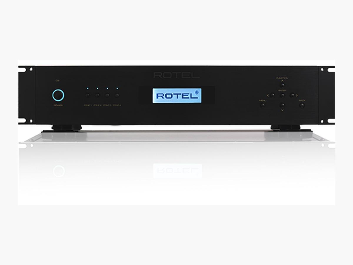 Rotel C8 Distributed Audio Amplifier — 8 x 70W Class AB Power for Premium Sound - ROTEL
