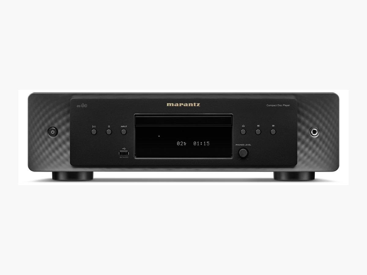Marantz CD60 Premium CD Player with Custom HDAM Audio Black - MARANTZ