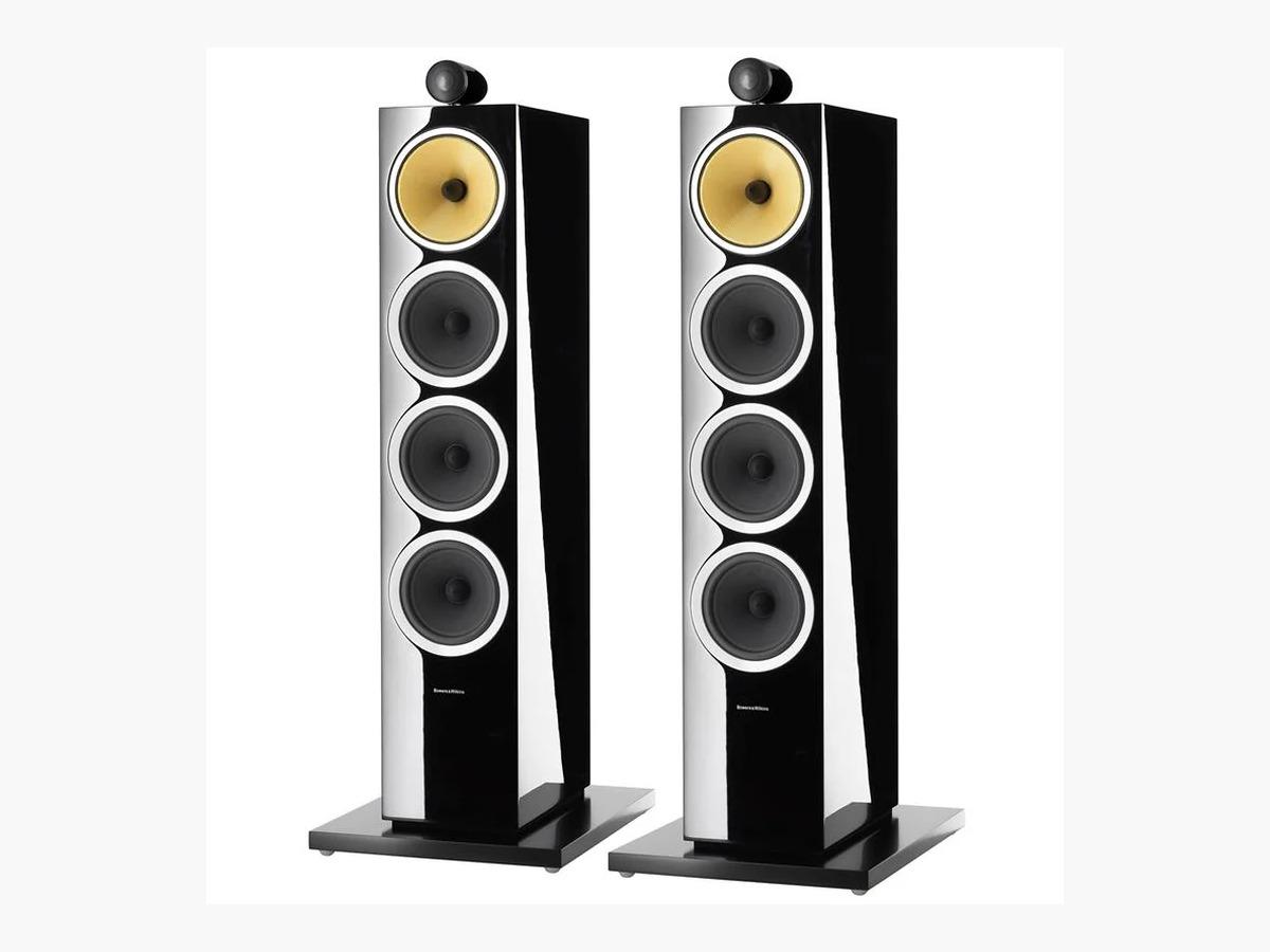 Bowers & Wilkins CM10 S2 Floor Standing Speakers - Elevate Sound Gloss Black - BOWERS & WILKINS