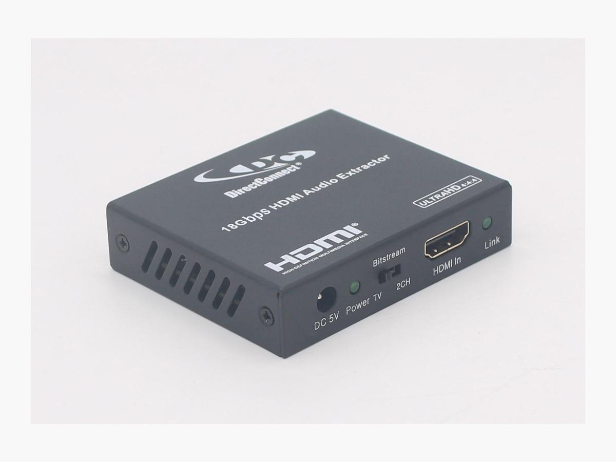 DirectConnect DCCVTHDMI-AUD HDMI Audio Extractor with 4K Support - DIRECT CONNECT