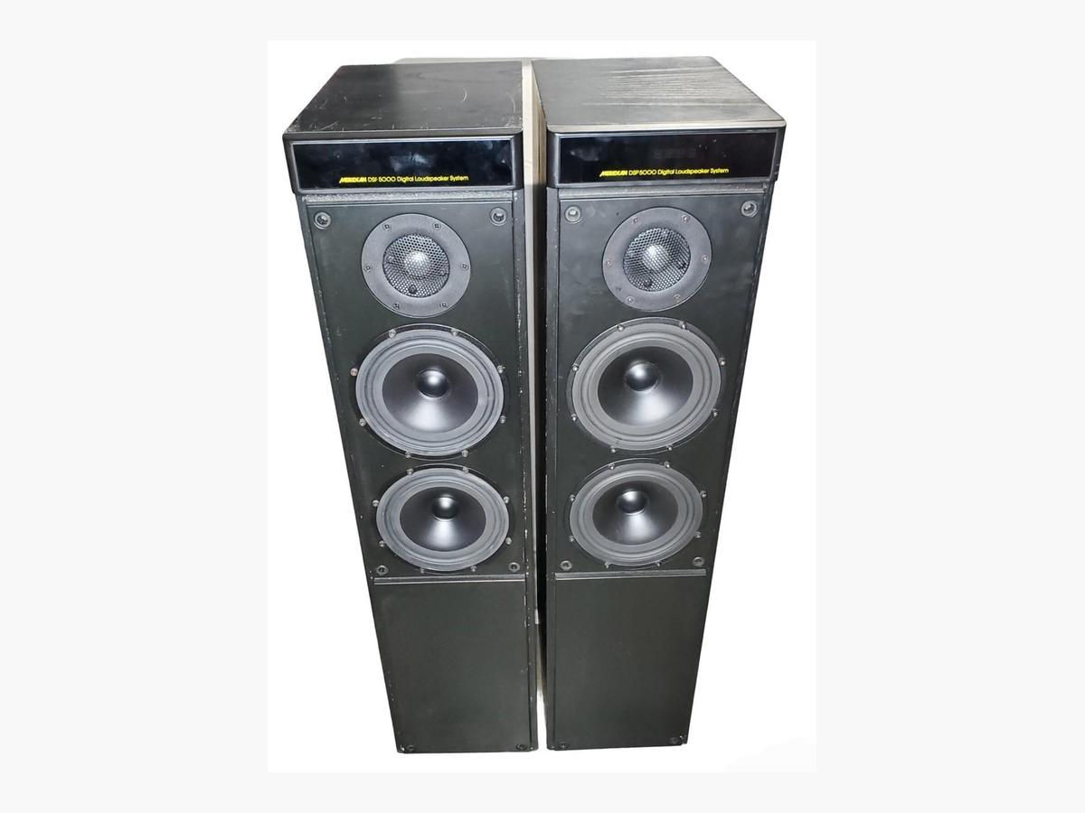 Meridian DSP-5000BK Floor Standing Speaker — Audiophile Precision Black - MERIDIAN