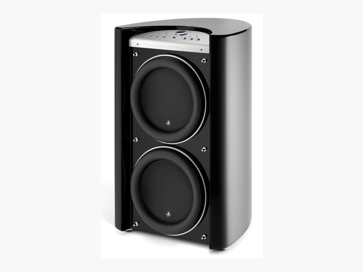 JL Audio Gotham v2 Gloss Powered Subwoofer for Deep Bass Impact - JL AUDIO