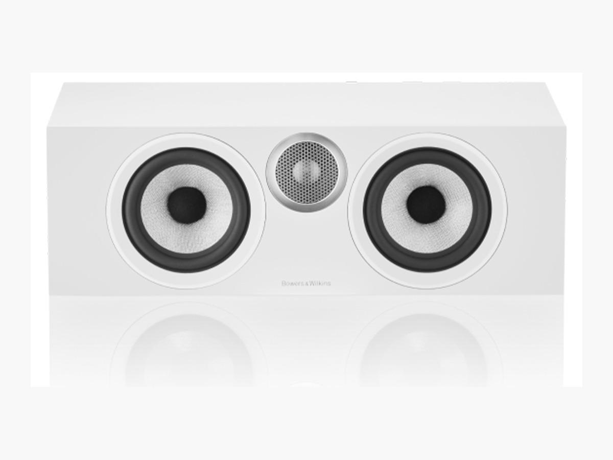 Bowers & Wilkins HTM6 S3 Center Channel Speaker - Performance Redefined Satin White - BOWERS & WILKINS
