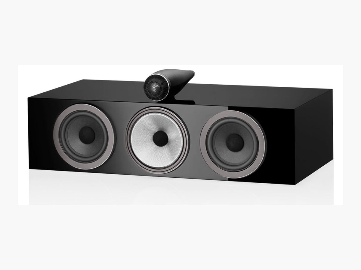 Bowers & Wilkins HTM71 S3 Center Speaker - Clear Dialogue Excellence Gloss Black - BOWERS & WILKINS