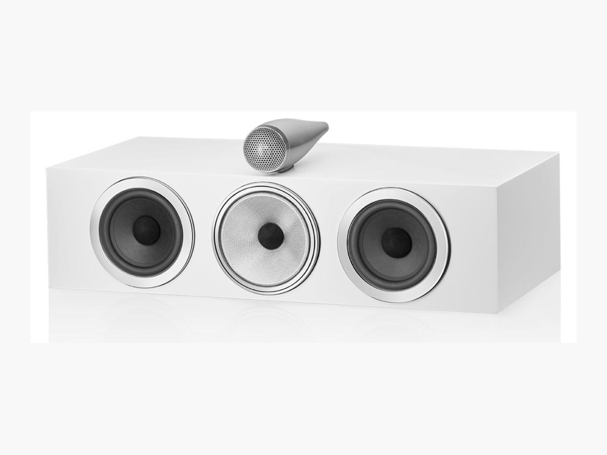 Bowers & Wilkins HTM71S3 Center Channel Speaker Satin White - BOWERS & WILKINS