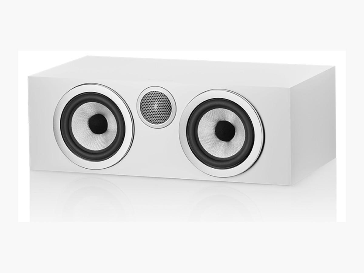 Bowers & Wilkins HTM72 S3 High-Performance Center Channel Speaker Satin White - BOWERS & WILKINS