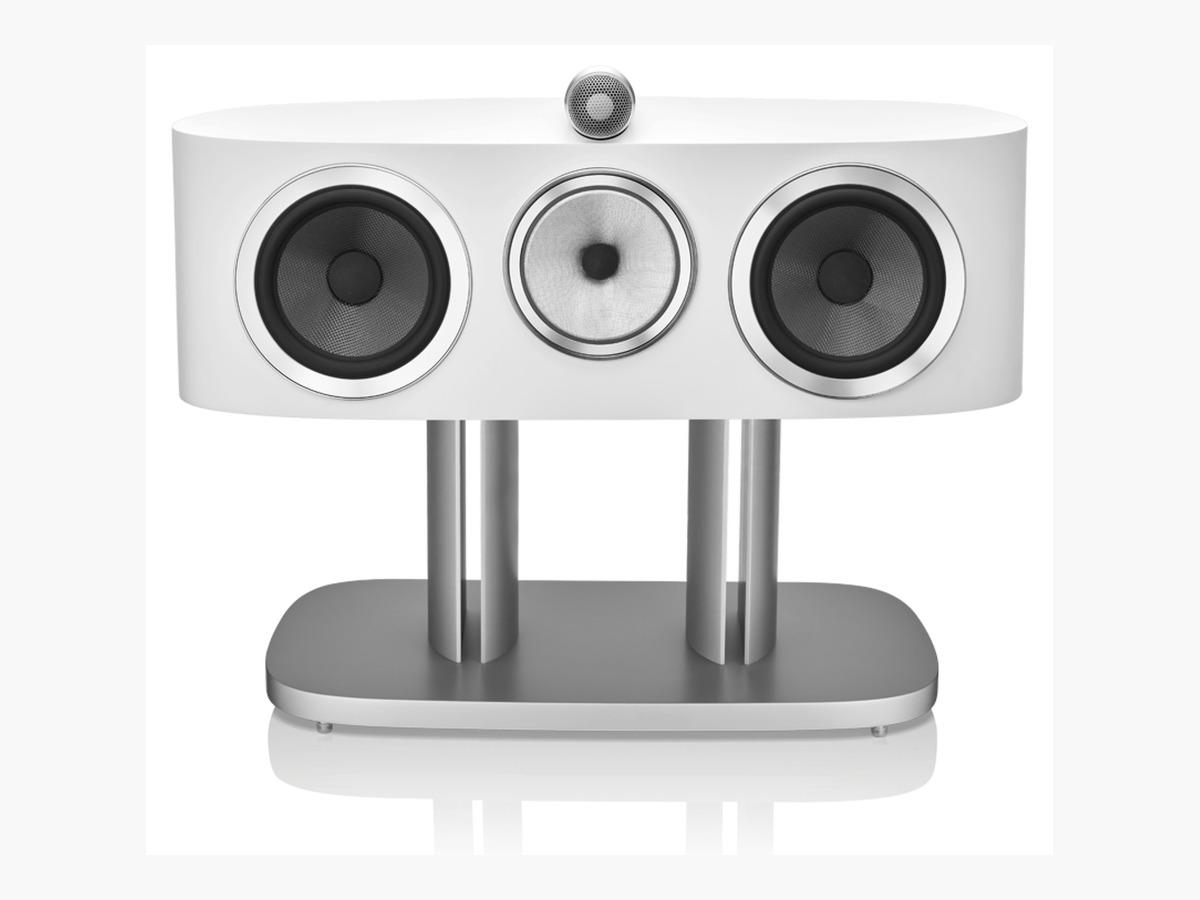 Bowers & Wilkins HTM81D4GW Center Channel Speaker - Audiophile Sound Gloss White - BW 800