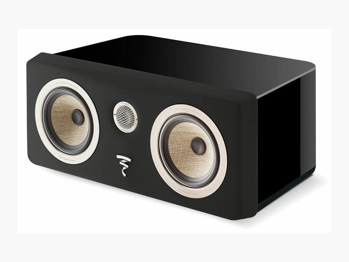 Focal Kanta Center — Flax Membrane Clarity Gloss Black - FOCAL