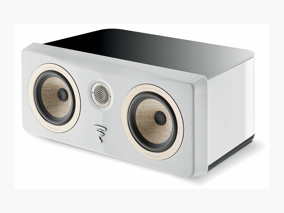 Focal KANTACCGWHITE Center Channel Speaker - Audiophile Clarity - FOCAL