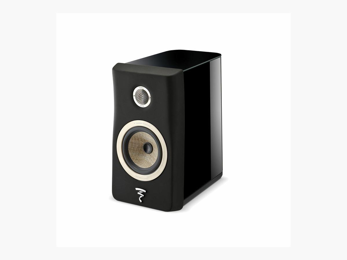 Focal Kanta N°1 Bookshelf Speakers with Flax Cone and Beryllium Tweeter Gloss Black - FOCAL