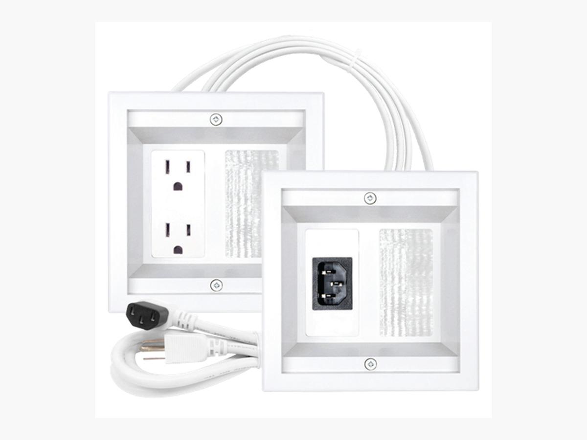 MIDLITE ML22APJW7 HDTV Power Relocation Cable with Dual Boxes Rosenut - MIDLITE