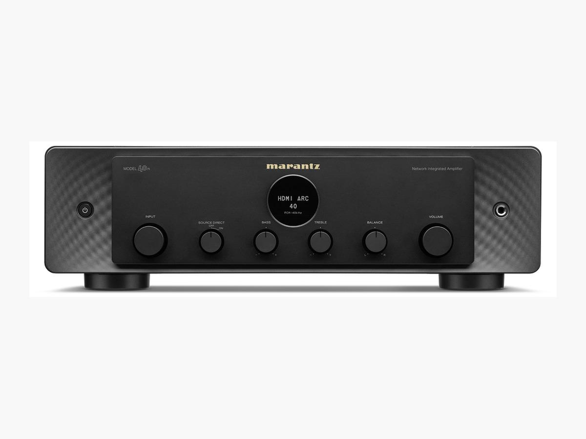 Marantz MODEL 40n: 70W Premium Integrated Stereo Amplifier with HEOS Black - MARANTZ