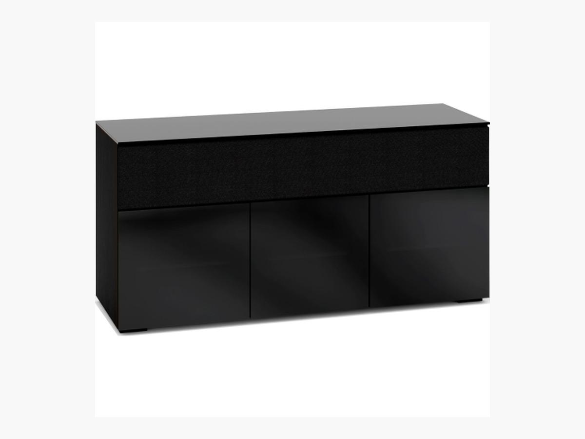 Salamander Designs OSLO339 AV Credenza with Integrated Speaker Cabinets - Black Oak - SALAMANDER DESIG