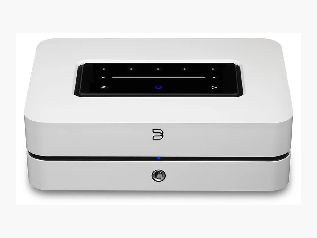 Bluesound POWERNODEWH Multi-Room Music Streaming Amplifier White  - BLUESOUND