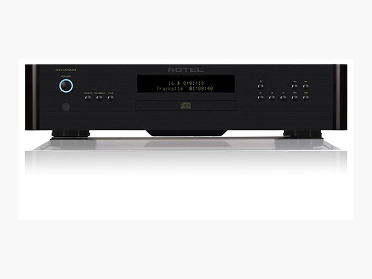 Rotel RCD-1572MKII CD Player - Premium Sound Quality Black - ROTEL
