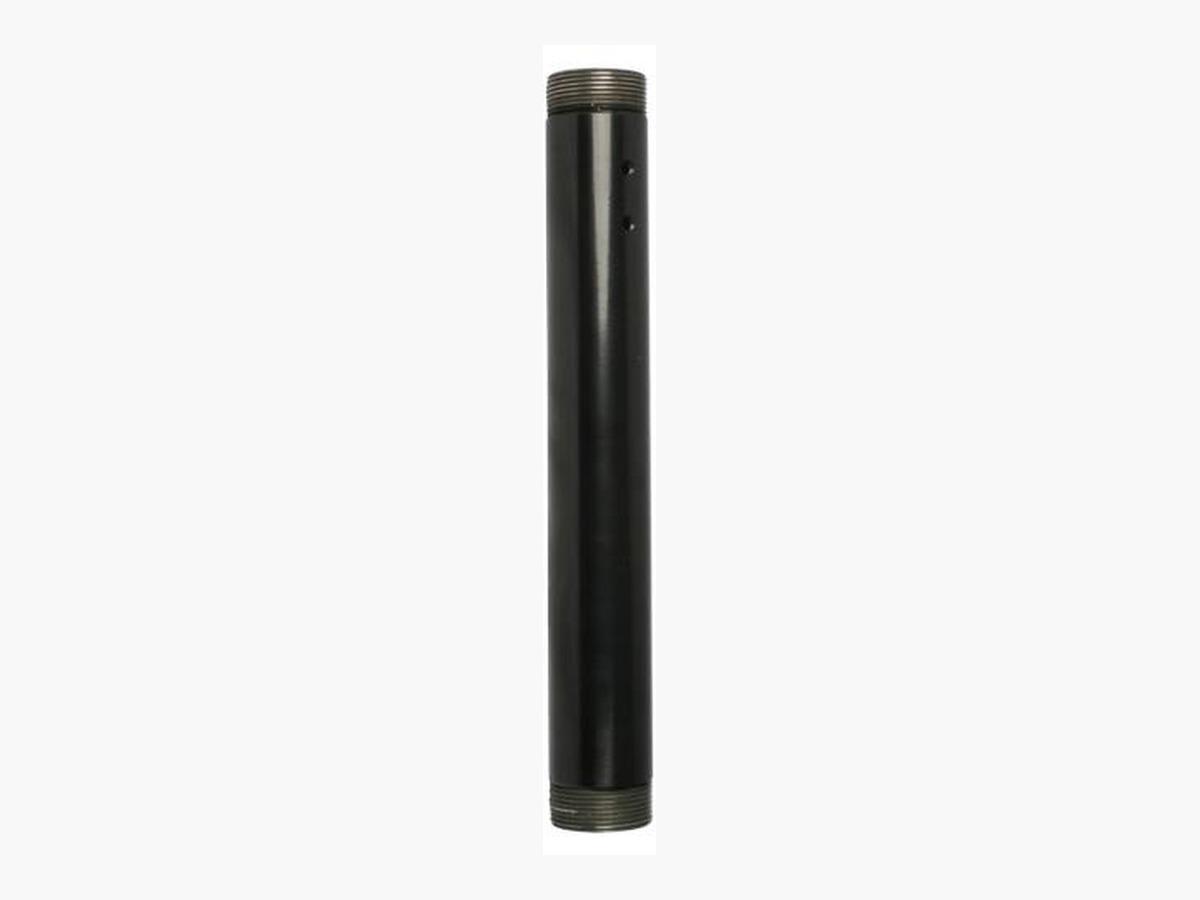 Strong™ SMFIXPOLE12 Fixed Extension Pole - Durable Ceiling Mount Solution Black - SNAPAV